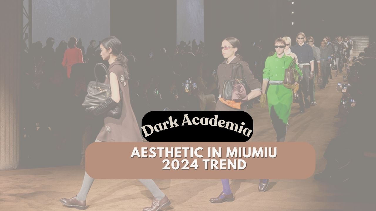 The Rise of Scholarly Chic: MiuMiu's 2024 Socks and Pantyhose Trend Embraces Dark Academia