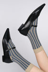 Striped Vintage Cotton Socks