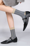 Striped Vintage Cotton Socks