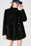 Lenore Black Corduroy Blazer