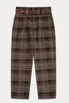 Eleanora High Waisted Plaid Pant-DAStyle