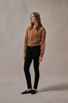 Margot Preppy Sweater with Zipper - DAStyle