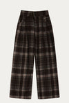 Francesca Plaid Wide Leg Pant