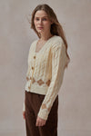 Vivienne Cropped Cardigan Sweater - DAStyle